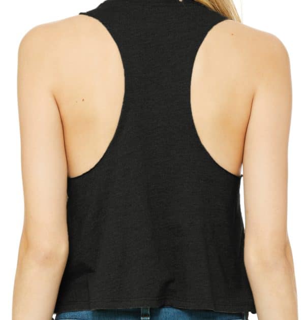 Ladies Cropped Tank Back