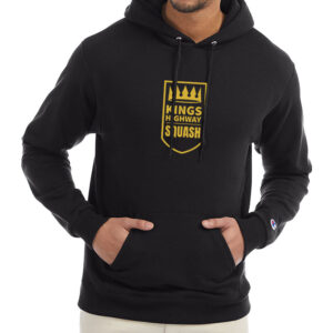 Hoodie with Gold Logo - Squash (Pullover)