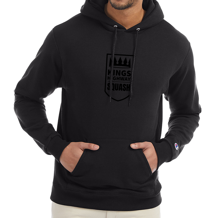 Hoodie with Gold Logo - Squash (Pullover)